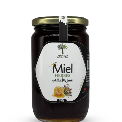 Miel d’herbes en verre – عسل الأعشاب